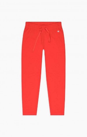 Pantalon Jogger Champion Directo Leg Pista Pants Rojas | 4301-JKGRA