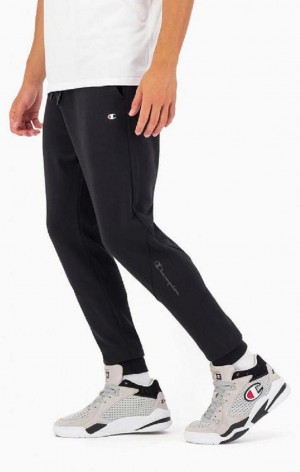 Pantalon Jogger Champion Reflective Logo Joggers Negras | 2160-ODIKY