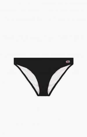 Ropa de Baño Champion Classic C Hipster Bikini Bottoms Negras | 6912-EBDCO