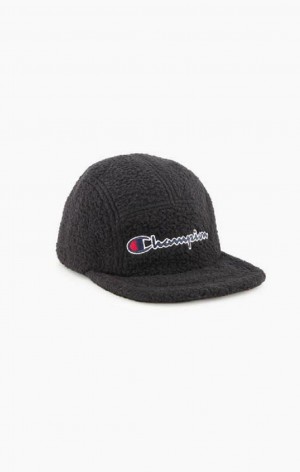 Sombreros Champion Embroidered Script logo Teddy Baseball Cap Negras | 2834-FXCPL