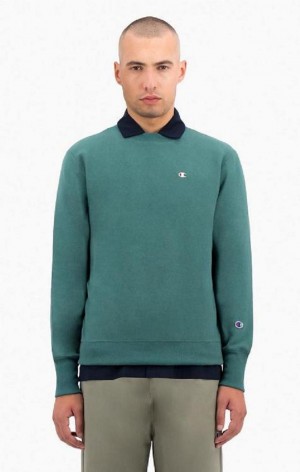 Sudaderas Champion Reverse Weave Sweatshirt Verde | 8725-VRLFB