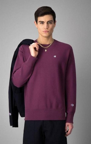 Sudaderas Champion Reverse Weave Sweatshirt Burdeos | 8673-WMNTX