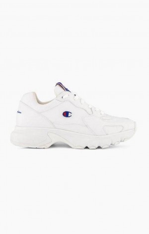 Zapatillas Champion CWA Cuero C Trainers Blancas | 8723-WFQJN