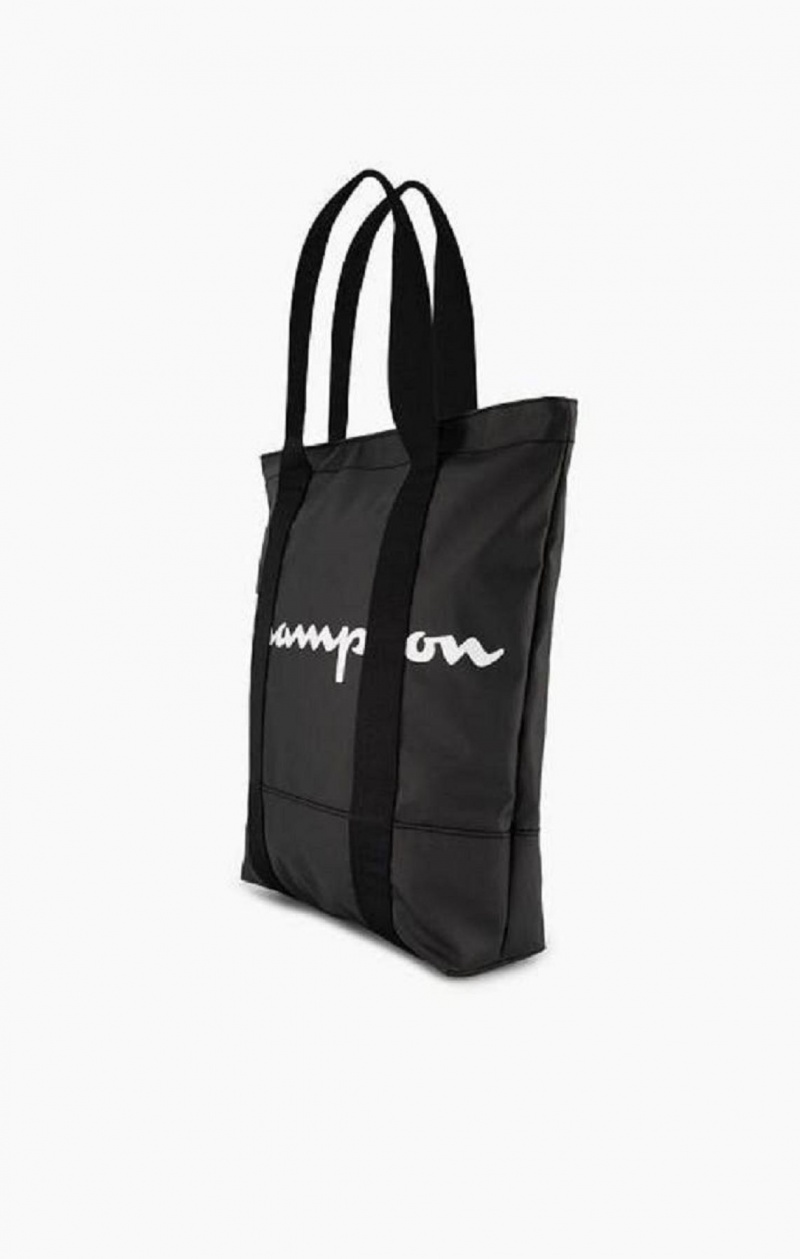 Bolsas Champion 1919 Script Logo Tote Bag Negras | 6519-UDLPV