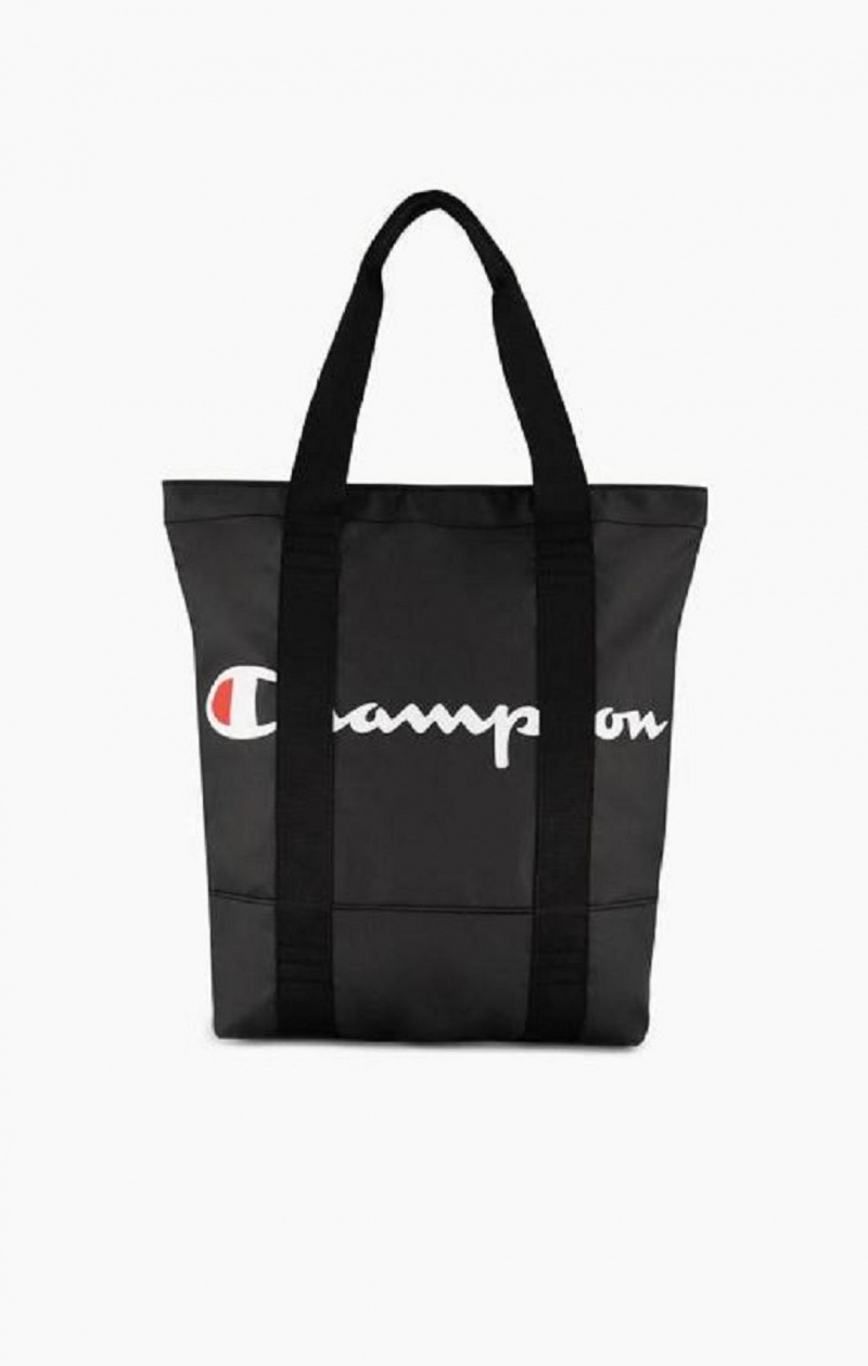 Bolsas Champion 1919 Script Logo Tote Bag Negras | 1497-XULOJ