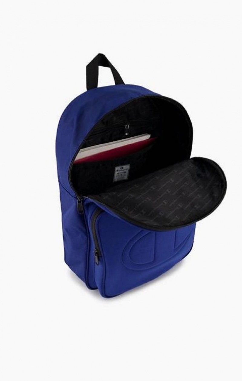 Bolsas Champion Debossed C Logo Neoprene Backpack Azules | 7156-XCTZG