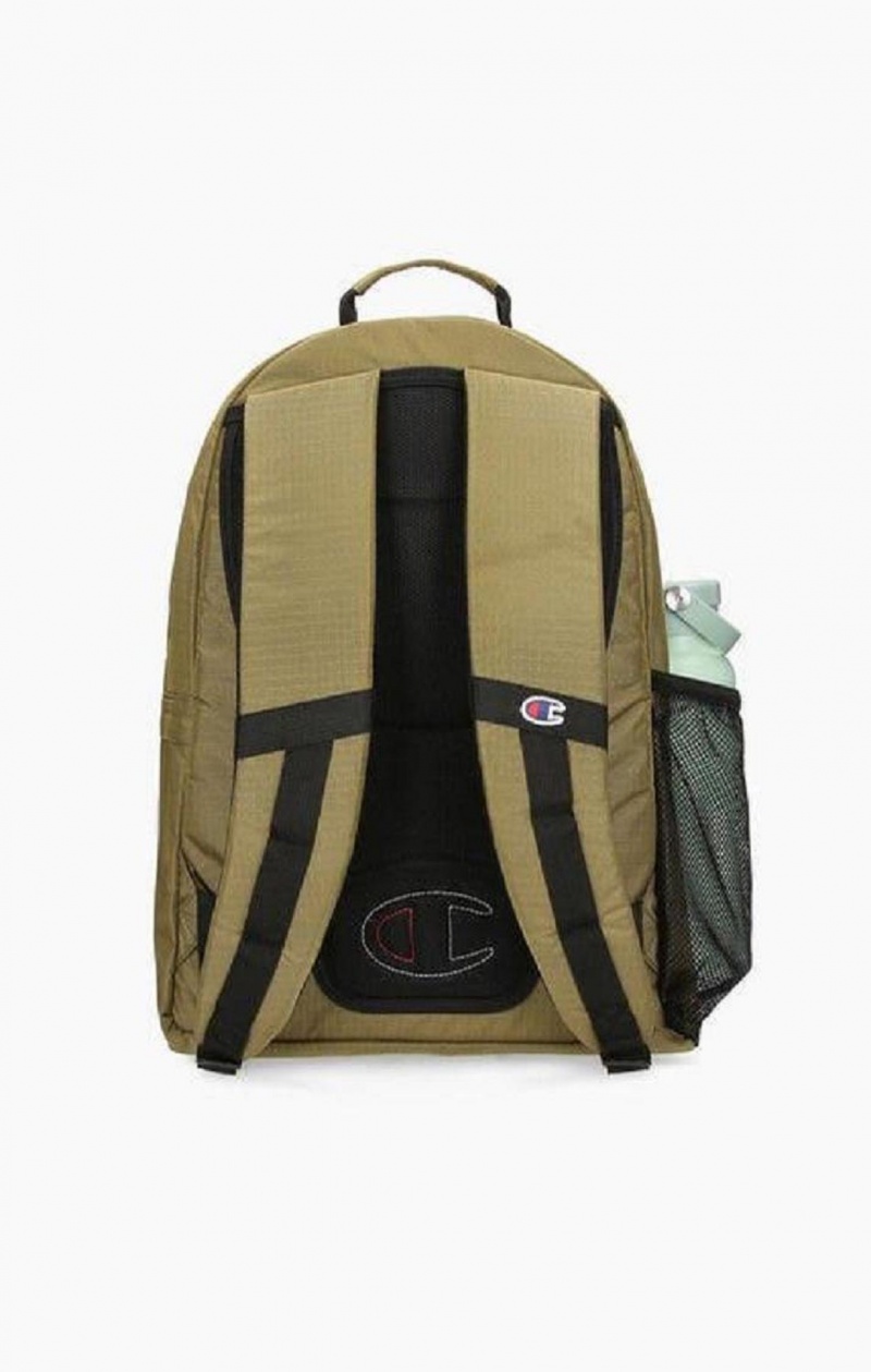 Bolsas Champion Encaje-Up Hebilla Front Backpack Verde Oliva Verde | 5169-HLBUI