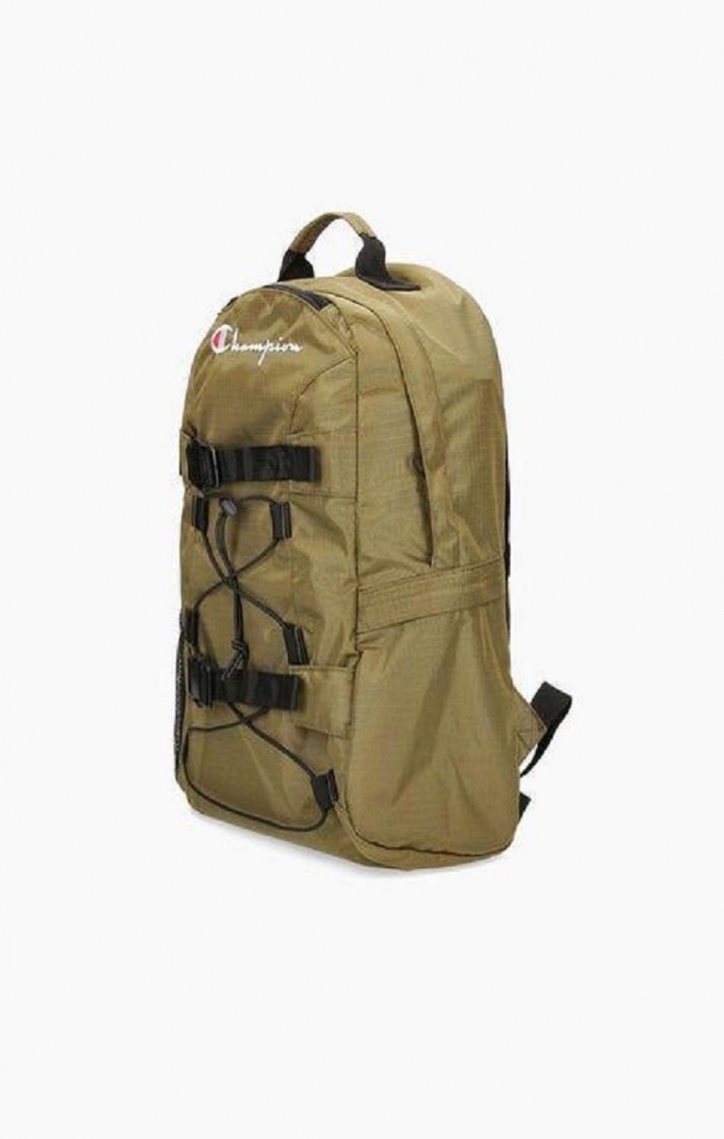 Bolsas Champion Encaje-Up Hebilla Front Backpack Verde Oliva Verde | 5169-HLBUI