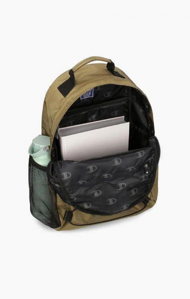 Bolsas Champion Encaje-Up Hebilla Front Backpack Verde Oliva Verde | 5169-HLBUI