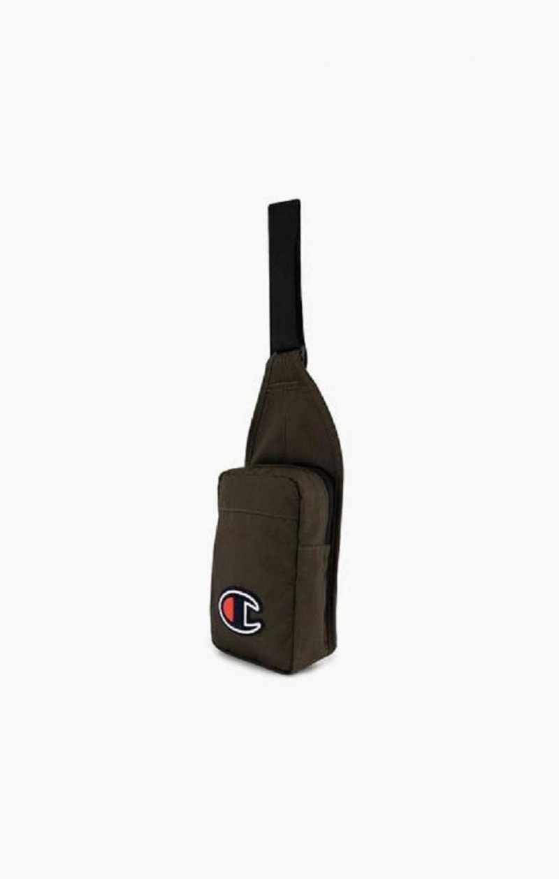 Bolsas Champion Felt C Logo Shoulder Bag Turquesa Oscuro | 9160-WSUFA