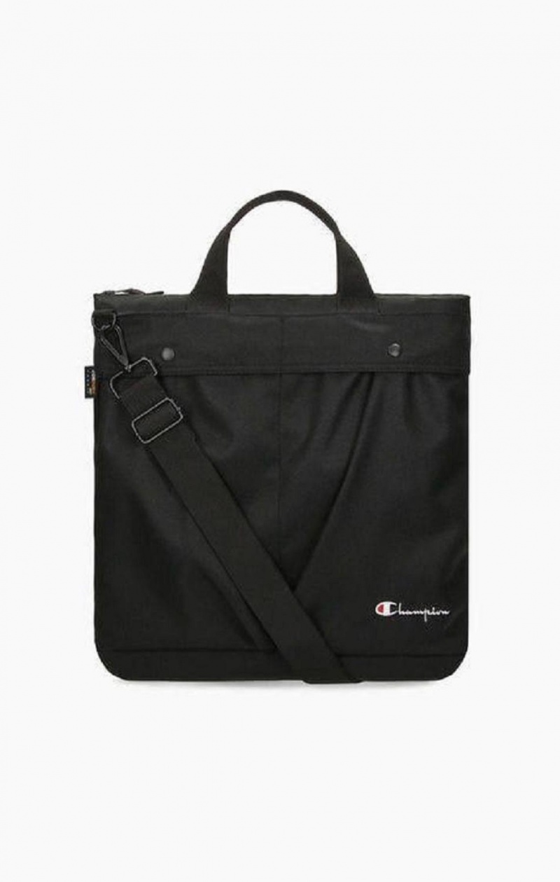 Bolsas Champion Pocket Front Zip Tote Bag Negras | 8495-BMSEX