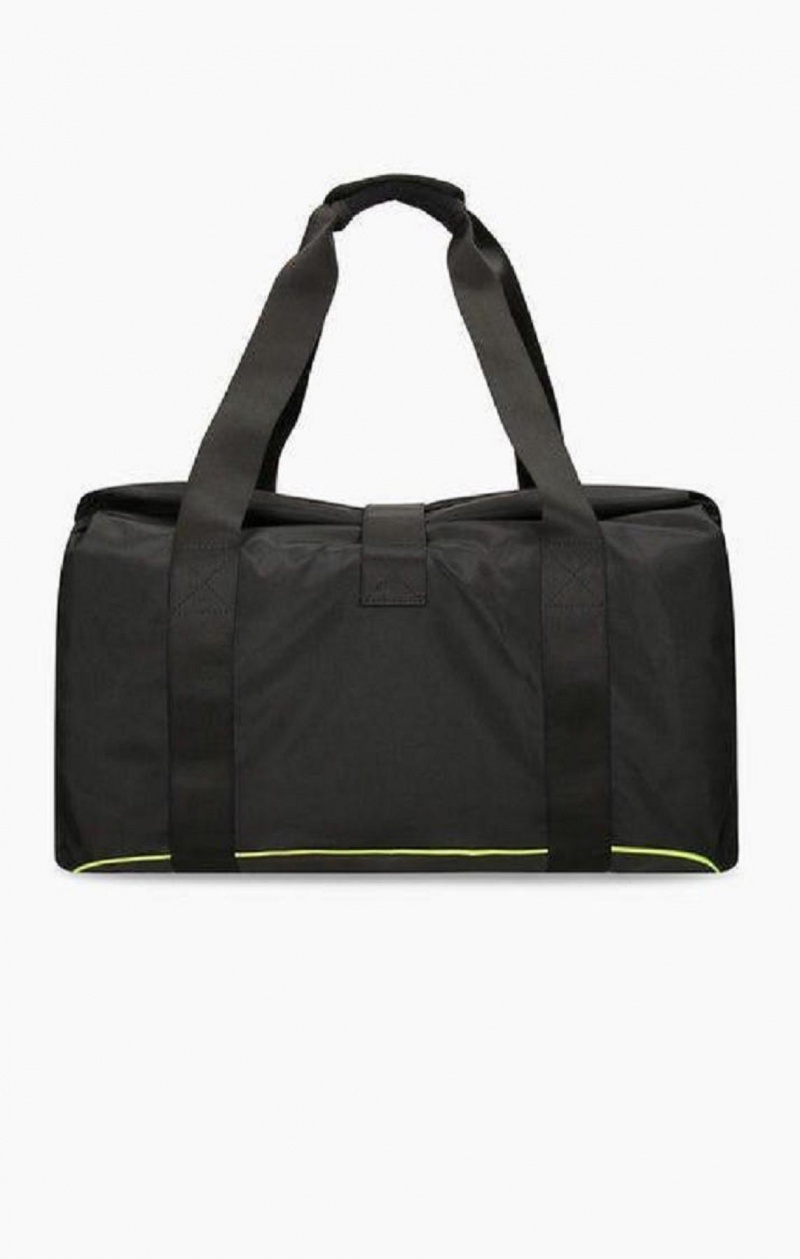 Bolsas Champion Roll Top Neon Outline C Logo Duffle Bag Negras | 6924-ENKAR