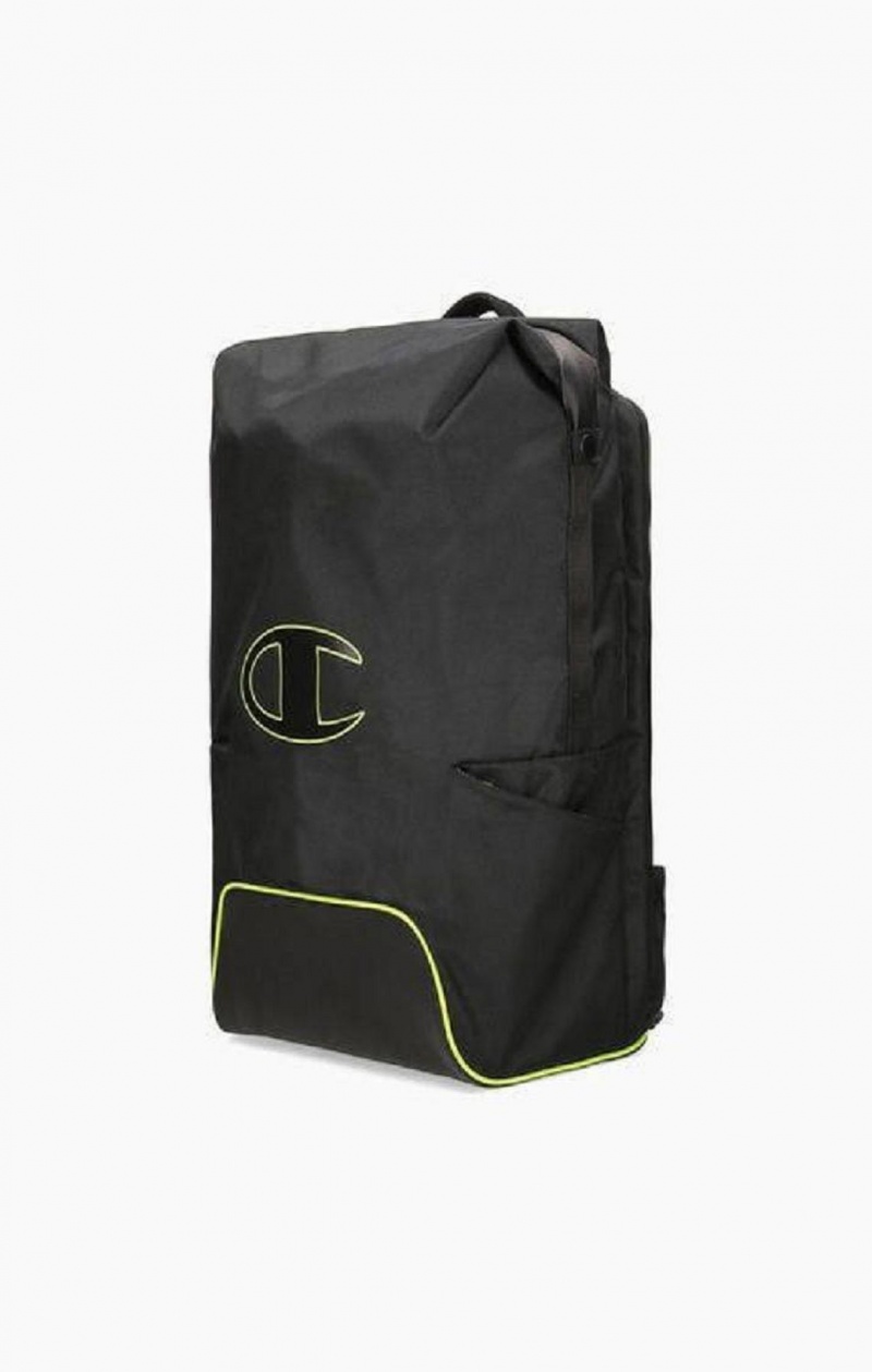 Bolsas Champion Roll Top Neon Outline C Logo Backpack Negras | 6385-SLYON