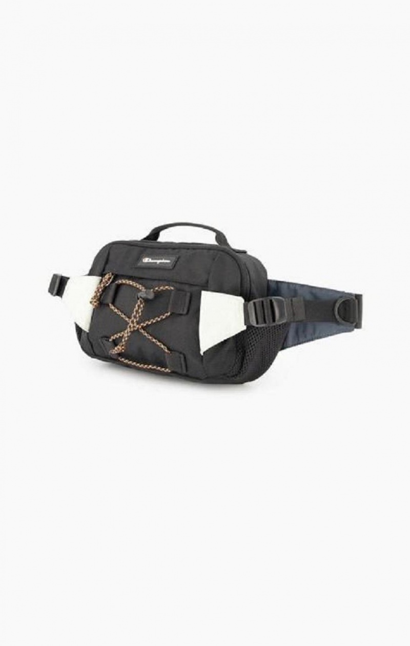 Bolsas Champion Script Logo Coated Explorer Belt Bag Verde | 2365-RIXND