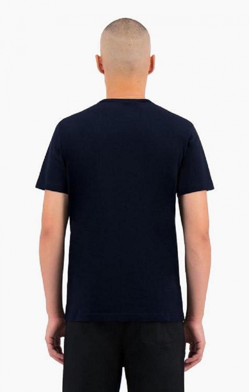 Camiseta Champion Crew Neck T-Shirt Azules Oscuro | 5197-LYUSE