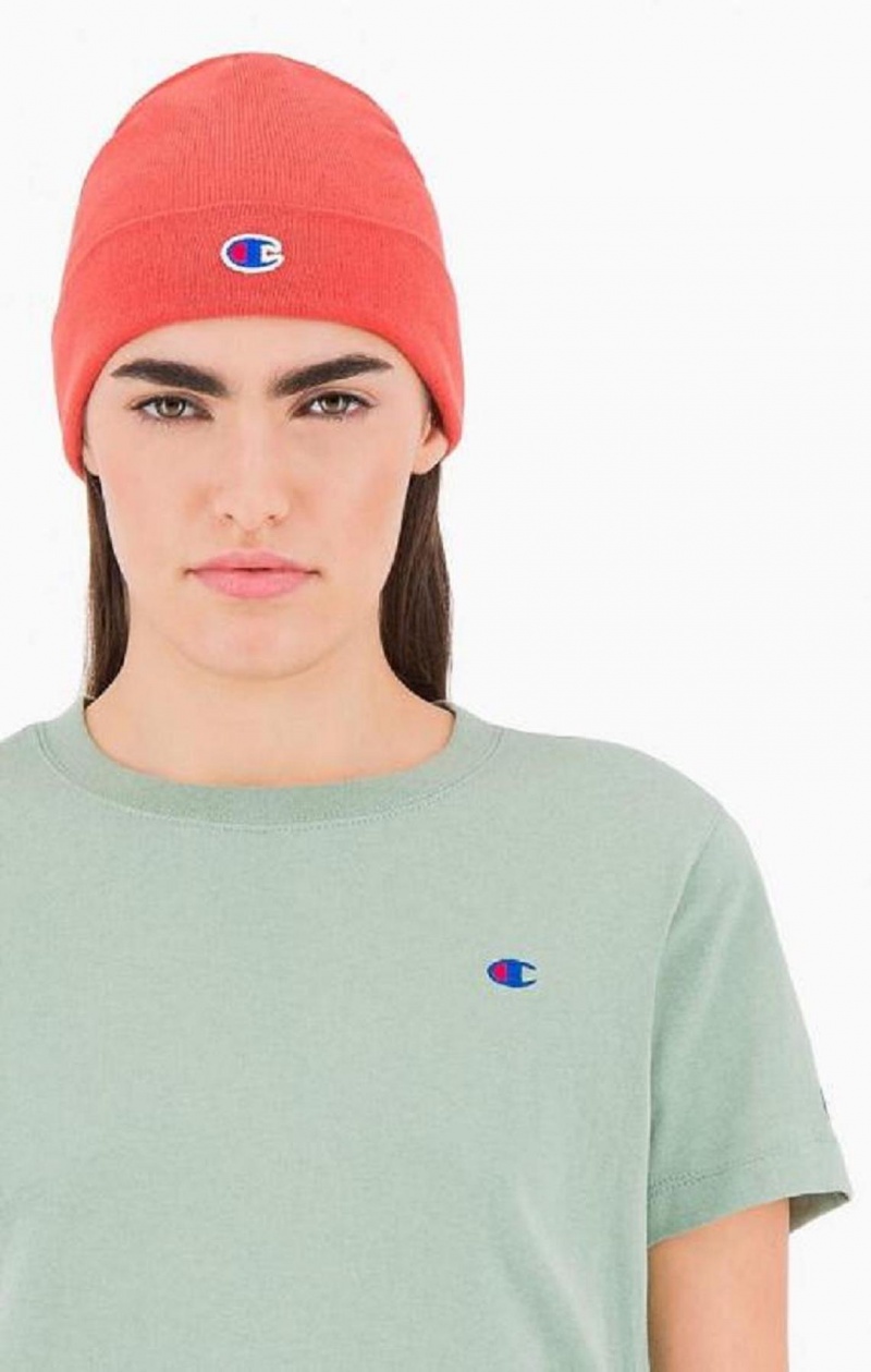 Camiseta Champion Crewneck C Logo T-Shirt Verde | 5897-YLTPV