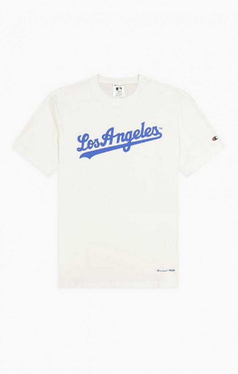 Camiseta Champion Los Angeles MLB T-Shirt Blancas | 6304-NXZIC