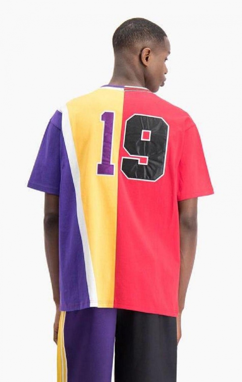 Camiseta Champion NBMIX Patchwork 'Champion 19' Basketball Rojas | 1604-LSVXD