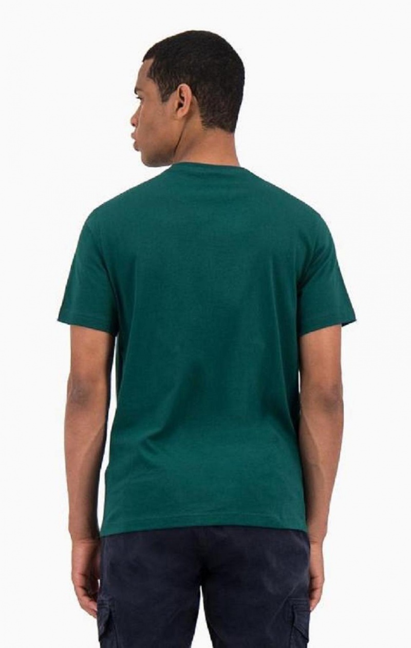 Camiseta Champion Satin Stitch Small Script Logo T-Shirt Verde Claro | 8321-UNQSB