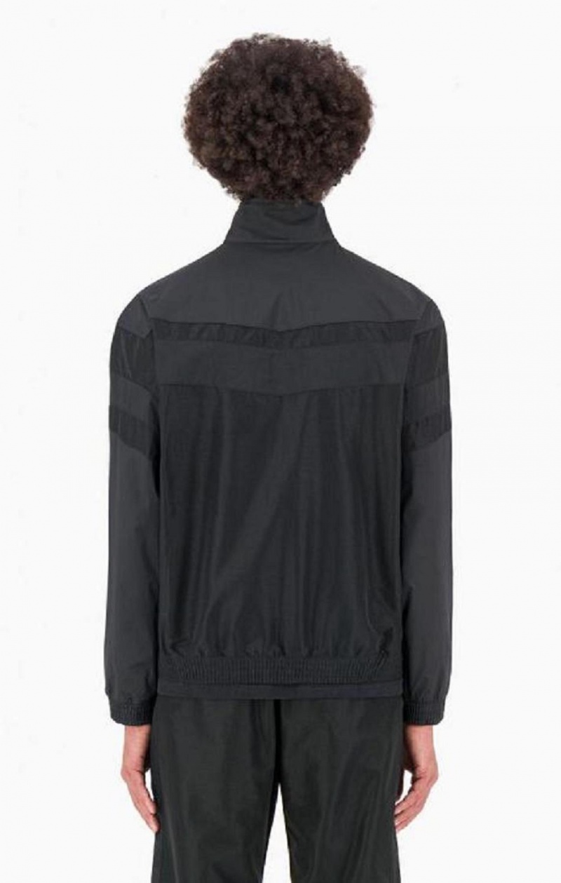 Chandals Champion Tonal Panel Tracksuit Top Negras | 2863-PGWHR