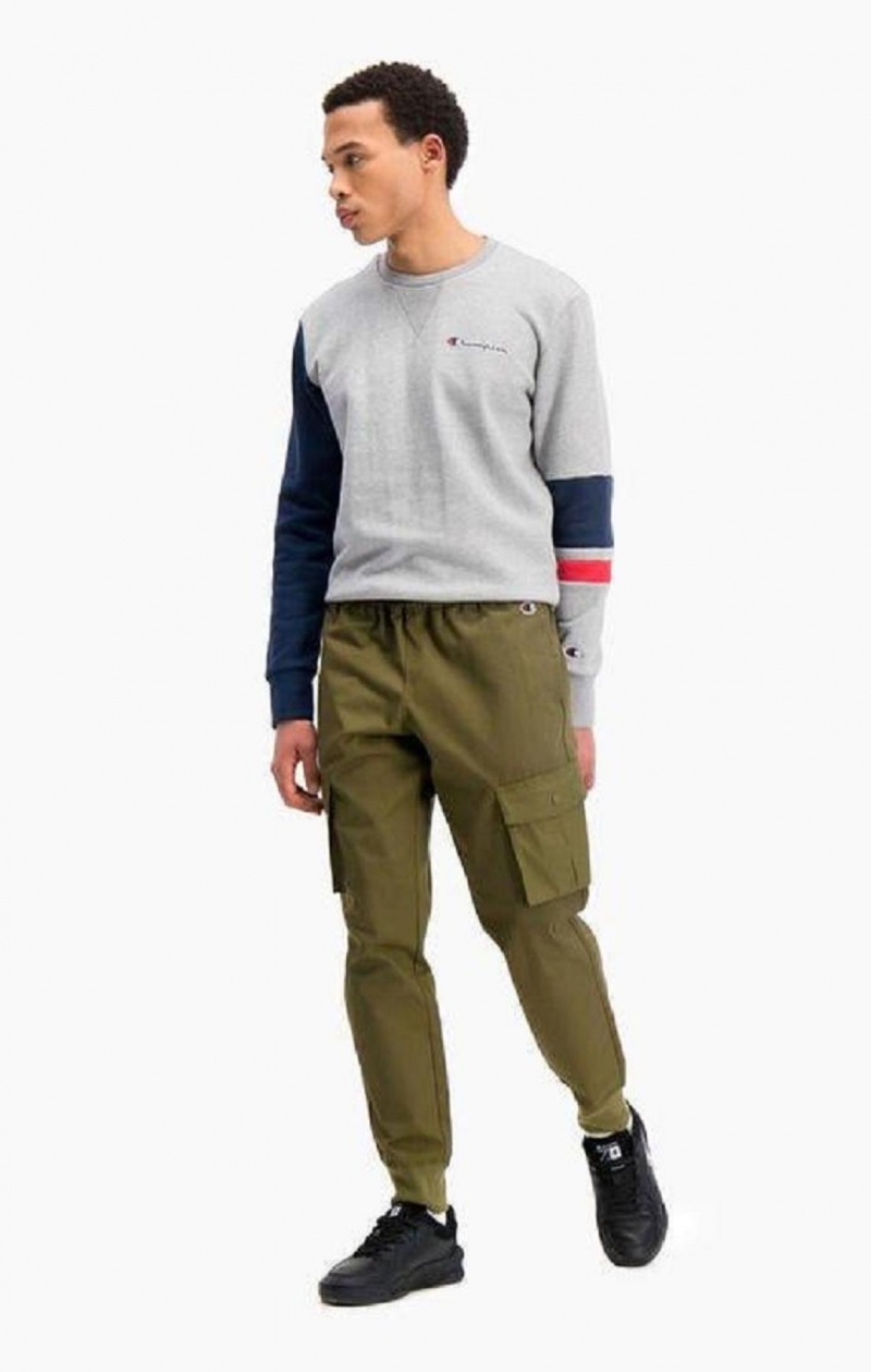 Pantalon Jogger Champion Acanalado Cuff Cargo Joggers Verde | 4120-QFYDW