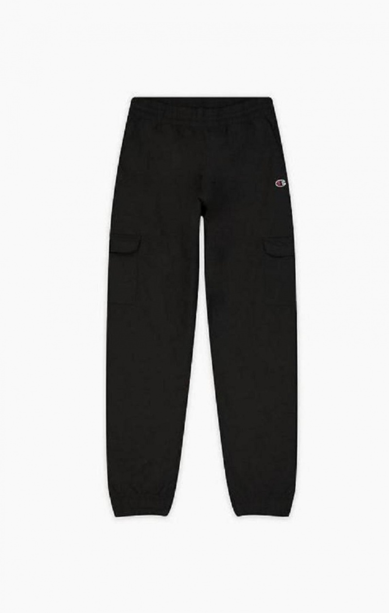 Pantalon Jogger Champion C Logo Cargo Trousers Negras | 9260-SZTNH