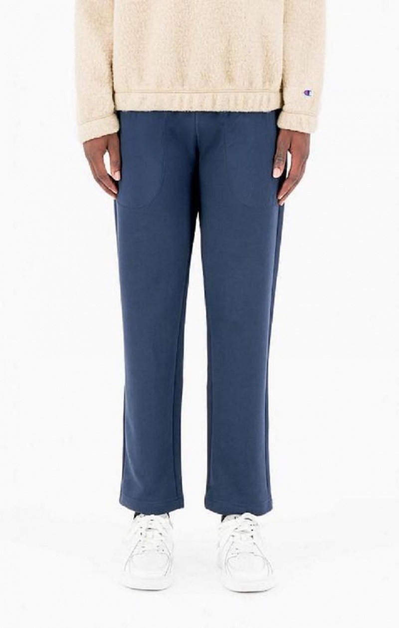 Pantalon Jogger Champion C Logo Directo-Leg Pants Azules Oscuro | 3598-IJQLD