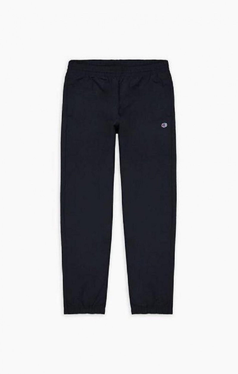 Pantalon Jogger Champion C Logo Patch Cuffed Pista Pants Azules Oscuro | 8674-OYAEL