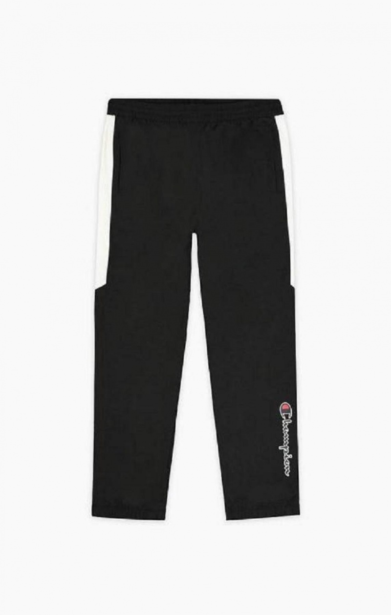 Pantalon Jogger Champion Colour Block Pista Pants Negras | 0397-ZJNDR