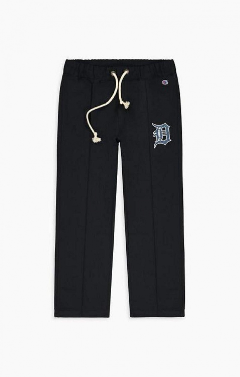 Pantalon Jogger Champion Detroit MLB Directo Leg Woven Trousers Azules Oscuro | 4570-GENLI