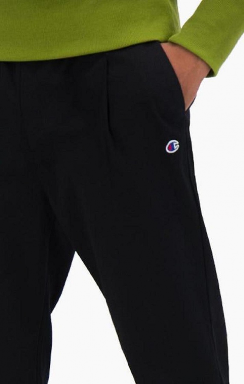 Pantalon Jogger Champion Drawstring Cuffed Woven Joggers Negras | 5082-BEIMU