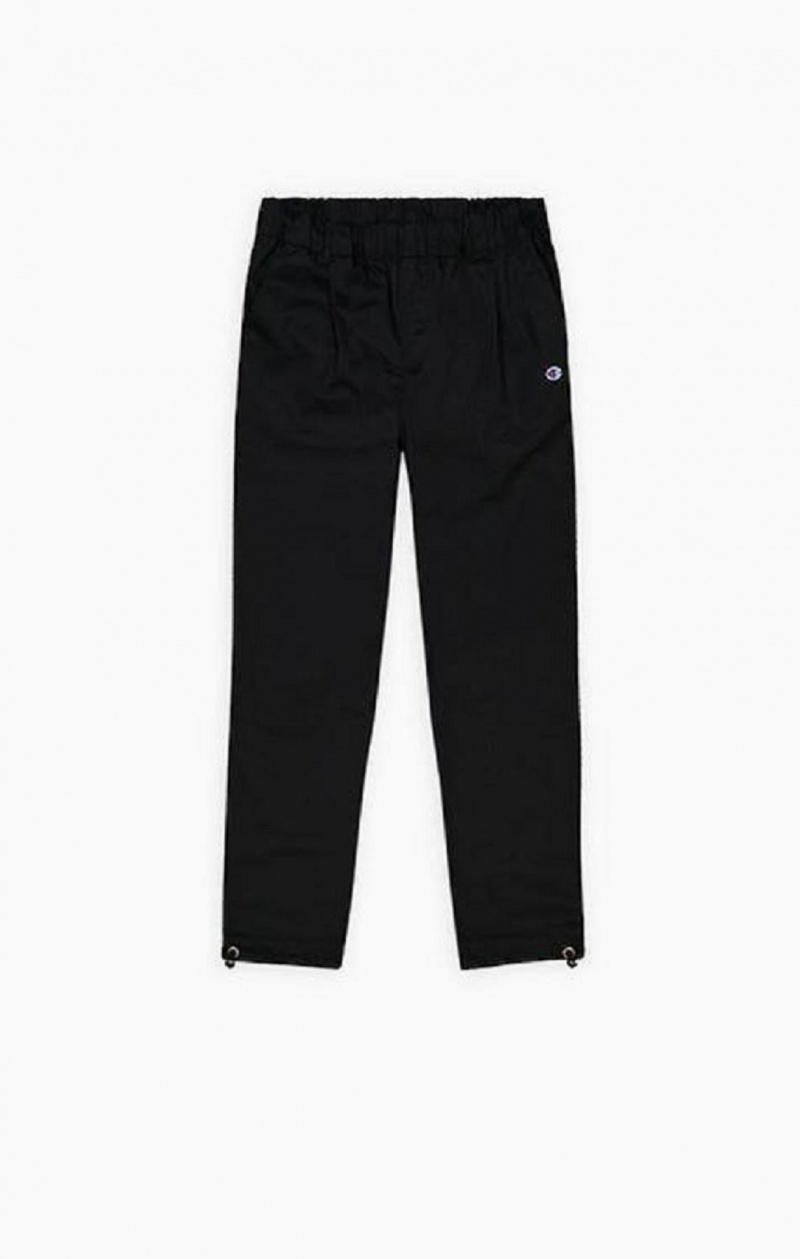 Pantalon Jogger Champion Drawstring Cuffed Woven Joggers Negras | 5082-BEIMU