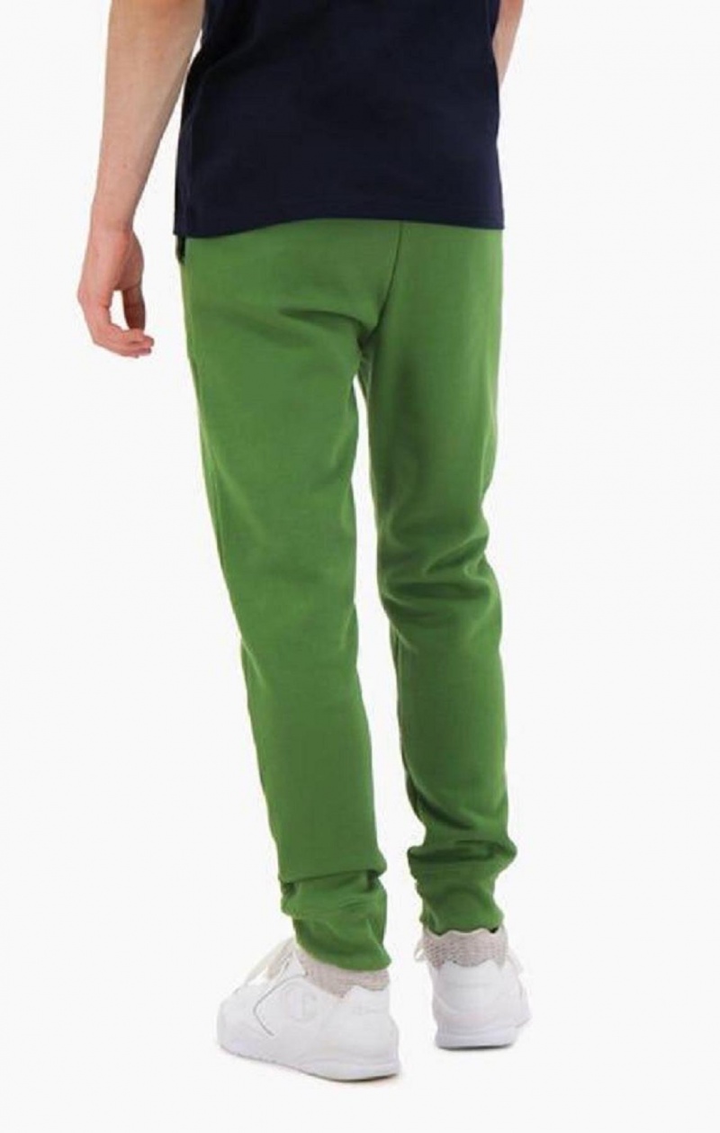 Pantalon Jogger Champion Gamuza C Algodon Terry Cuffed Joggers Verde | 3461-GDIJL