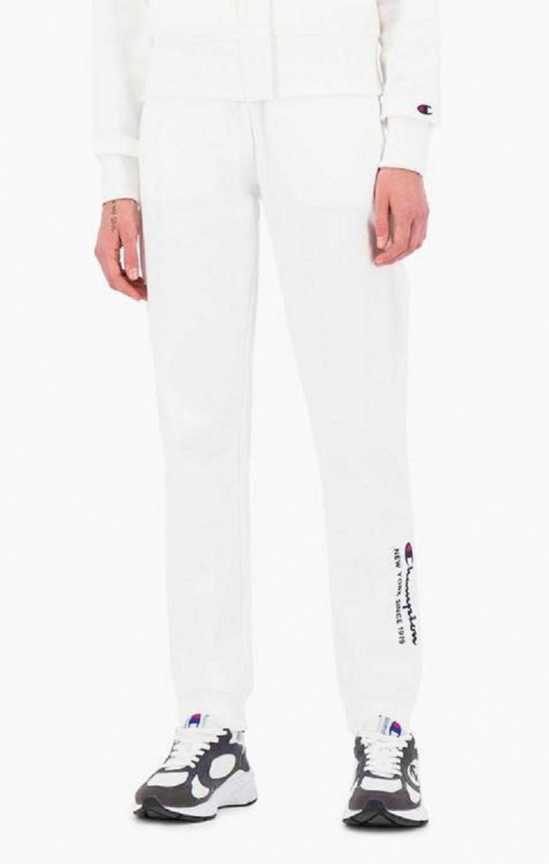 Pantalon Jogger Champion New York Joggers Blancas | 1026-ZKIWG