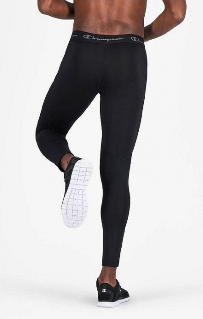 Pantalon Jogger Champion Quick Dry Compression Entrenamiento Leggings Negras | 7498-JKPTA