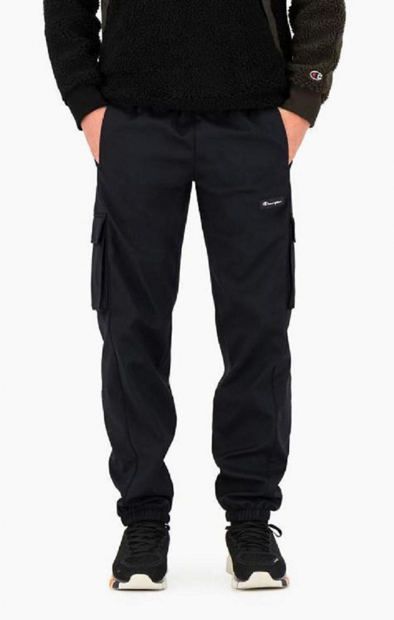 Pantalon Jogger Champion Reflective Logo Cargo Pants Negras | 9812-FZWQT