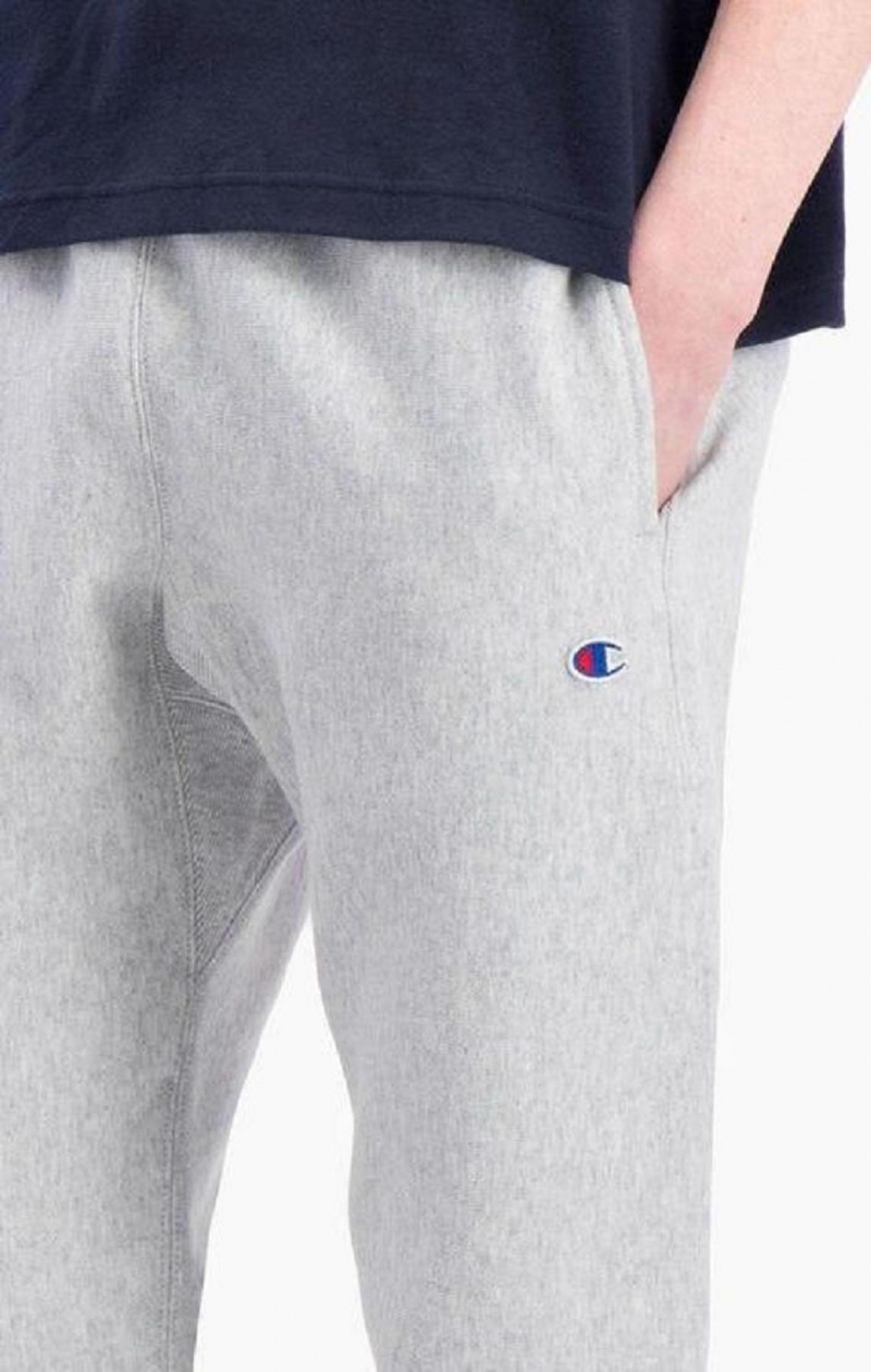 Pantalon Jogger Champion Reverse Weave Joggers Gris Claro | 6473-BOLJD