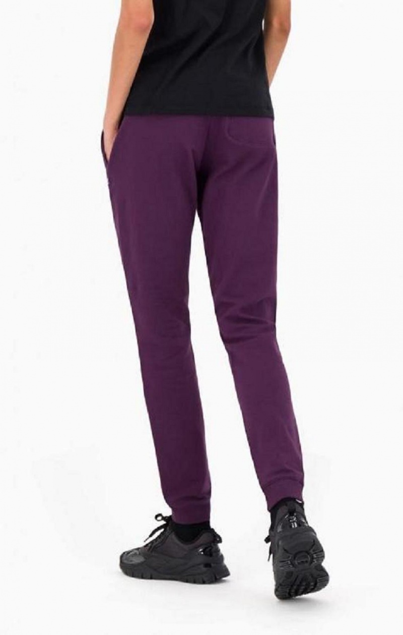 Pantalon Jogger Champion Script Logo Fleece Joggers Moradas Oscuro | 2094-OATCI