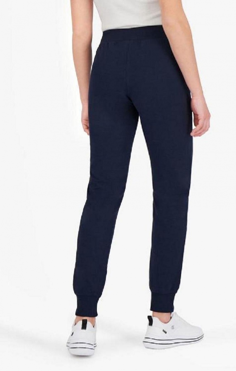 Pantalon Jogger Champion Stretch Algodon Terry Joggers Azules Oscuro | 8359-QAEWL