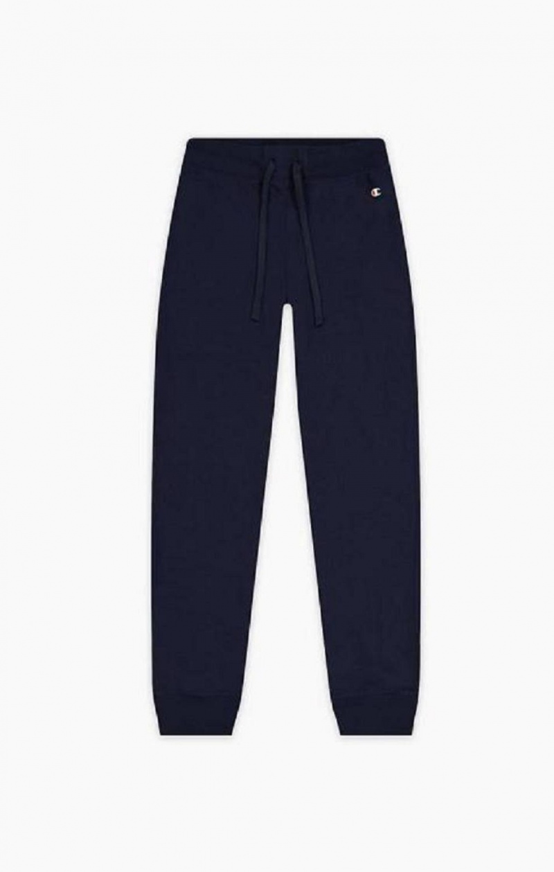 Pantalon Jogger Champion Stretch Algodon Terry Joggers Azules Oscuro | 8359-QAEWL