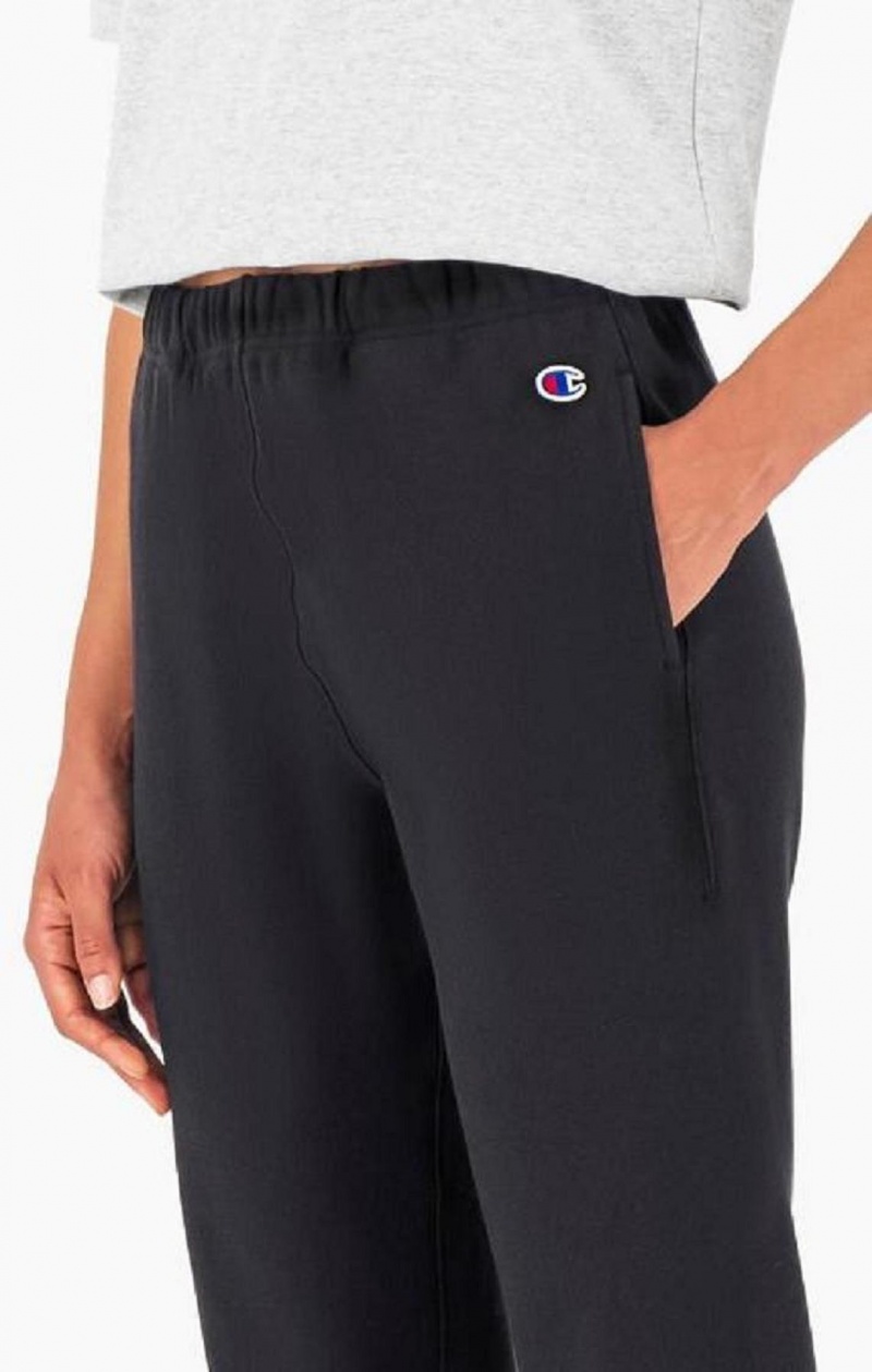 Pantalon Jogger Champion Stretch Reverse Weave Joggers Negras | 5493-CPIHE