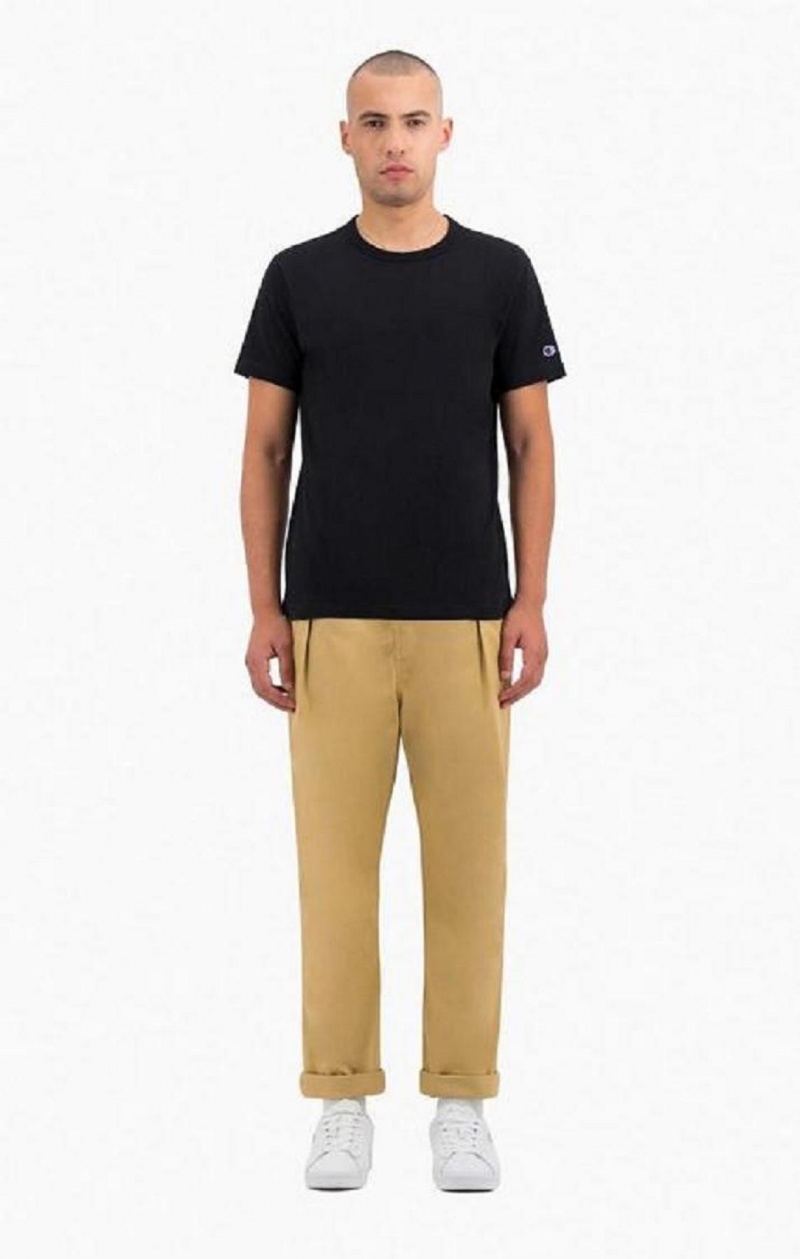 Pantalon Jogger Champion Tapered Woven Trousers Marrones Claro | 6423-MRTVQ