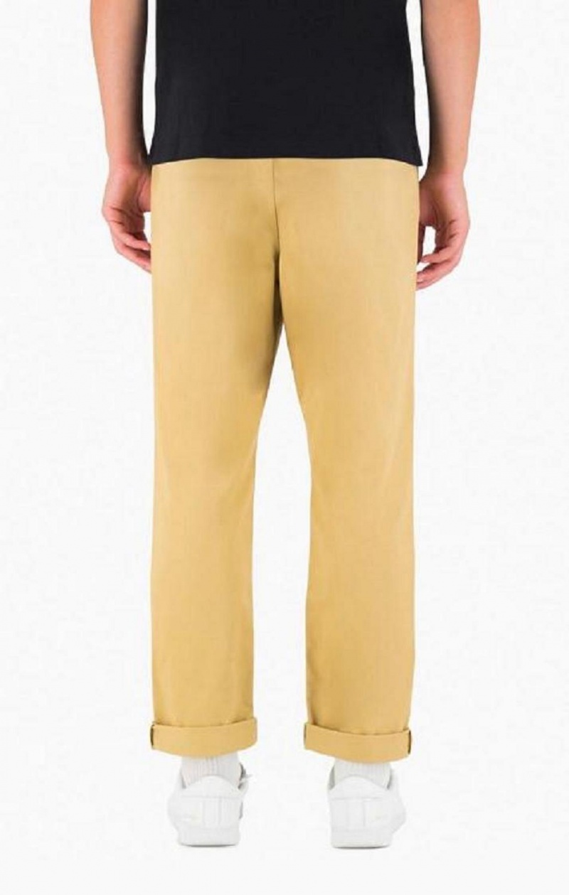 Pantalon Jogger Champion Tapered Woven Trousers Marrones Claro | 6423-MRTVQ