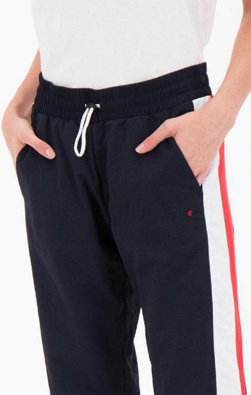 Pantalon Jogger Champion Two Tone Stripe Seam Pista Pants Turquesa Oscuro | 3205-ROJWI