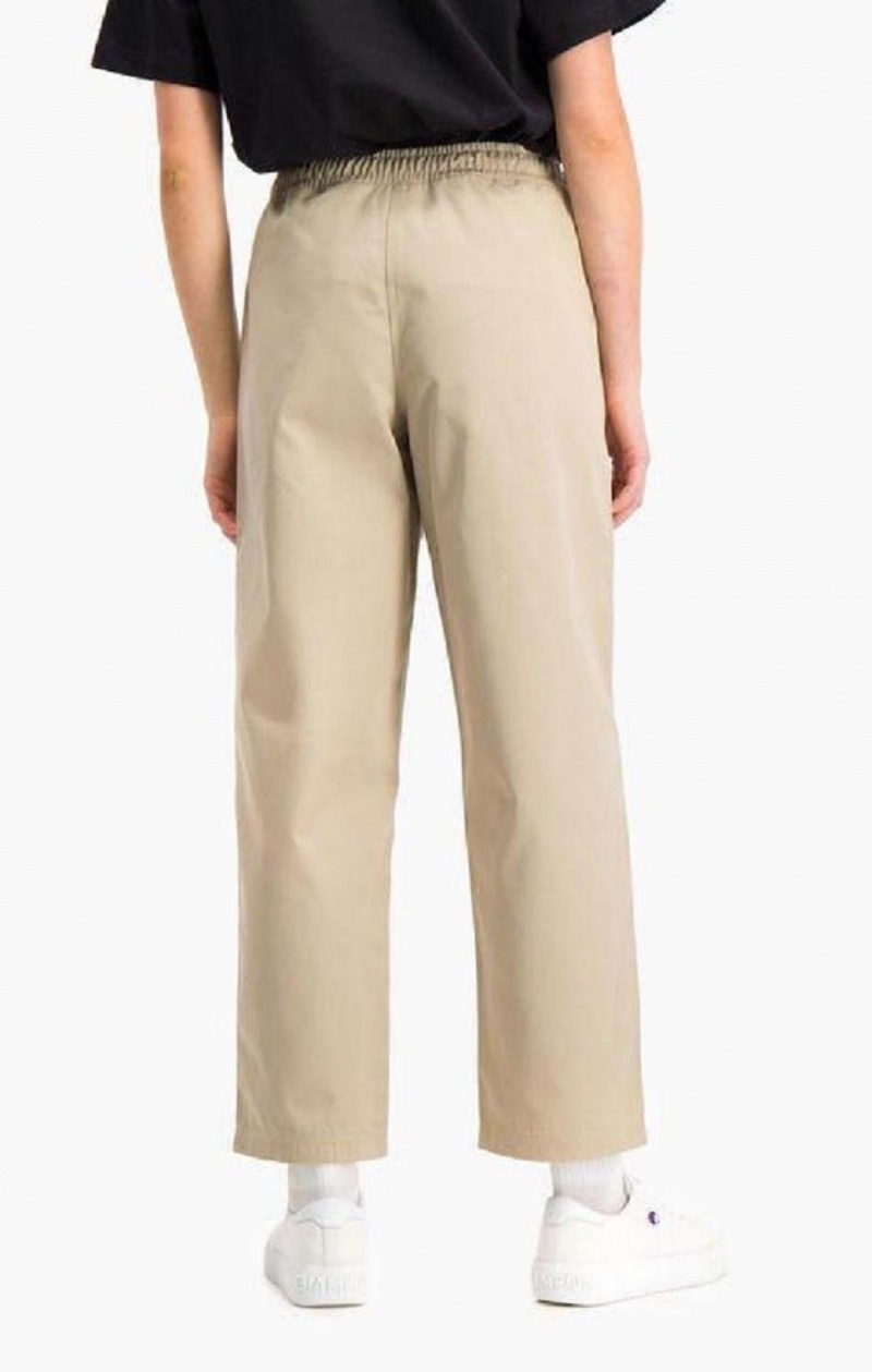 Pantalon Jogger Champion Woven Tapered Chino Pants Beige | 9857-JEVIC