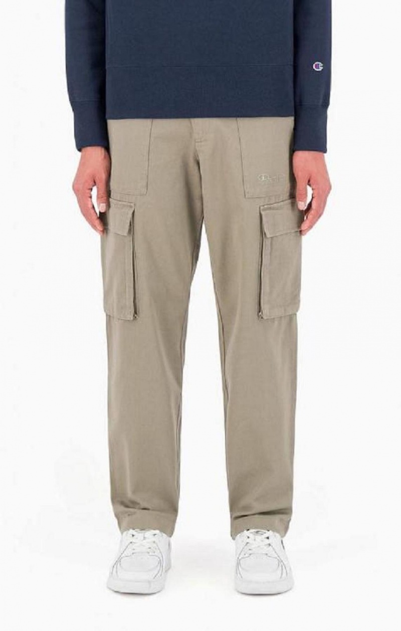 Pantalon Jogger Champion Woven Utility Trousers Beige | 9451-ZNRVC