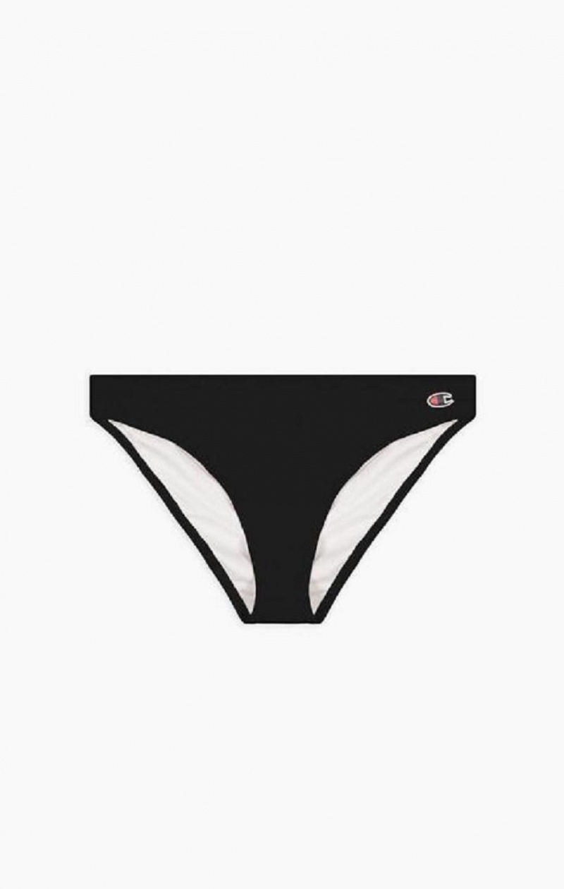 Ropa de Baño Champion Classic C Hipster Bikini Bottoms Negras | 6912-EBDCO