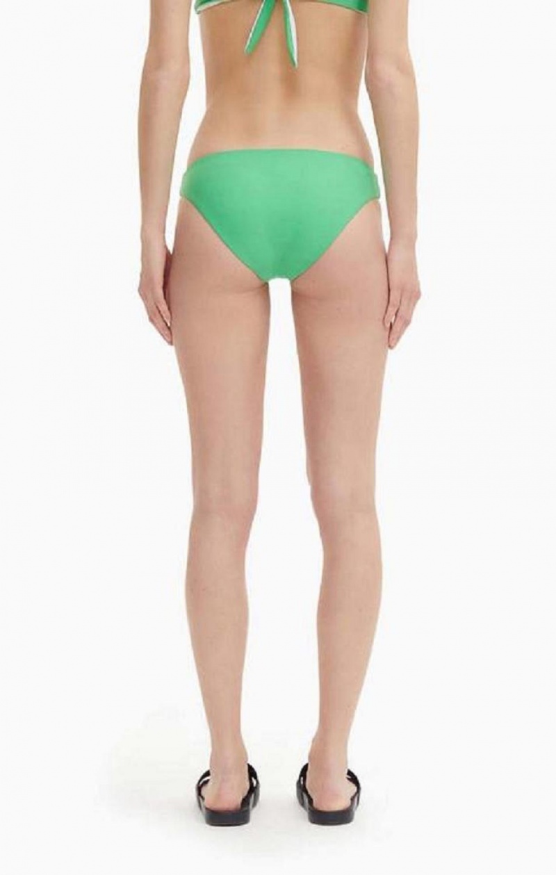 Ropa de Baño Champion Reversible 'C' Logo Patch Bikini Bottoms Verde | 4816-ZEDGW