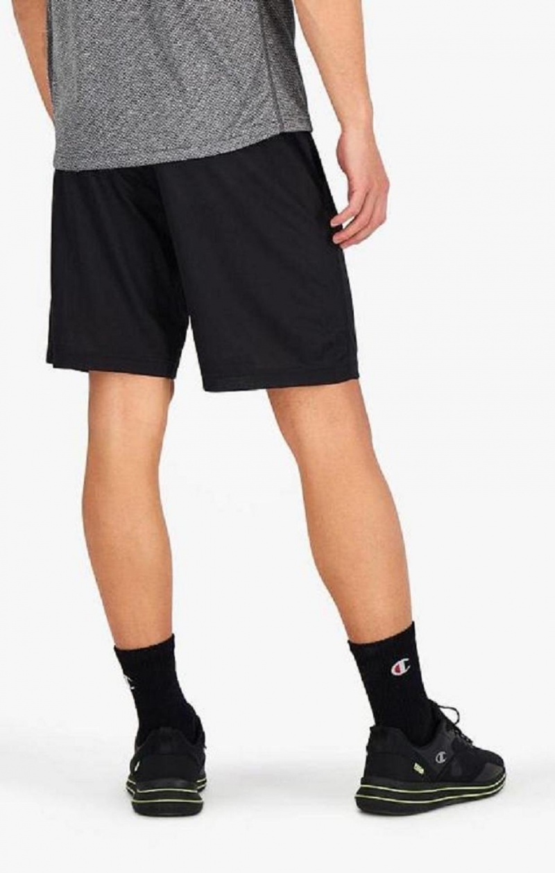 Short Champion Reflective Script Logo Shorts Negras | 4725-ETZKA