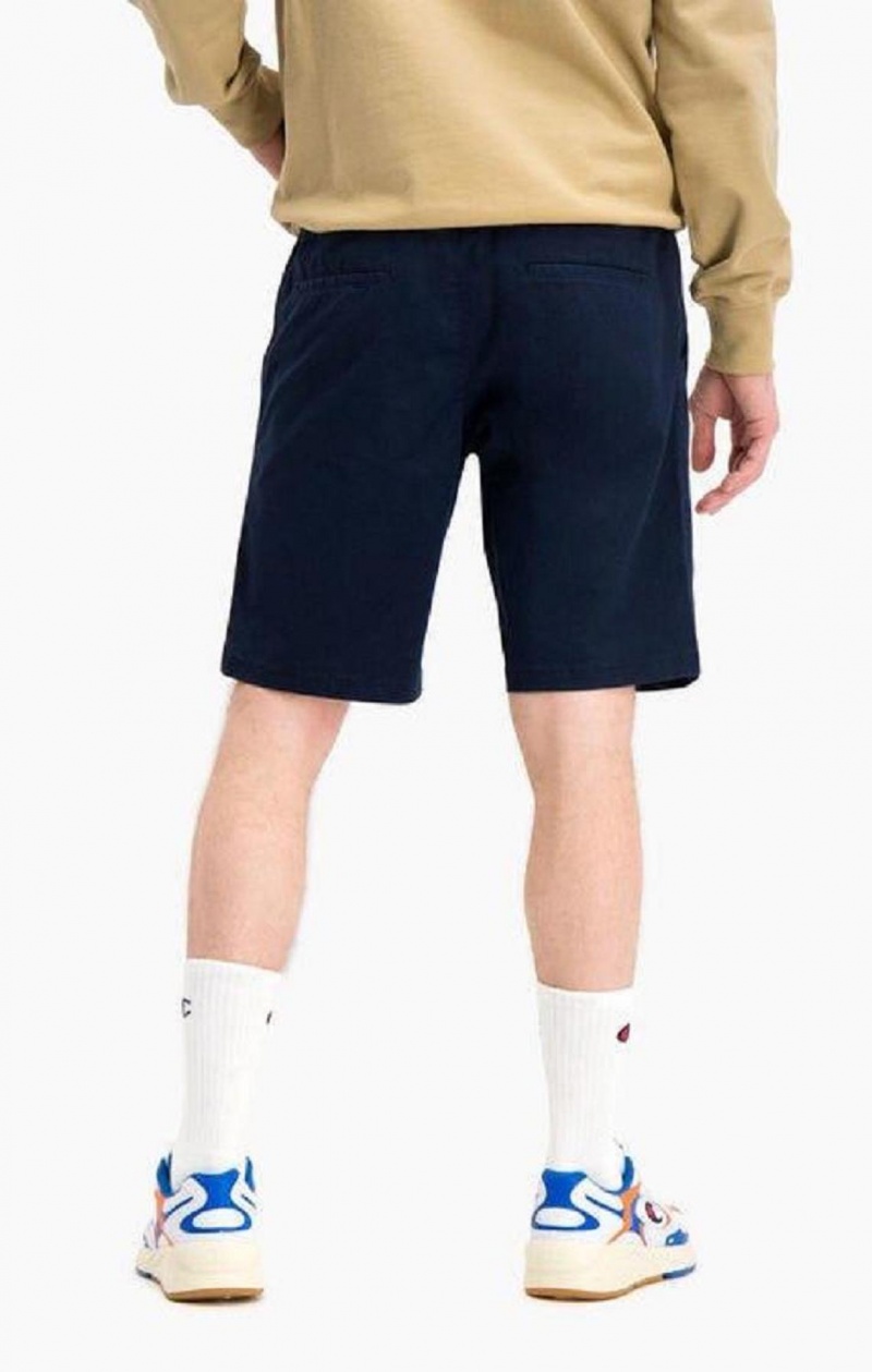 Short Champion Stretch Algodon Twill Bermuda Shorts Azules Oscuro | 1536-PLOJN